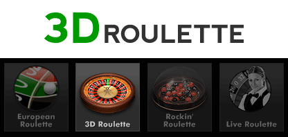 3D Roulette Casino Games