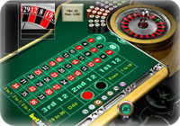 Roulette table grid
