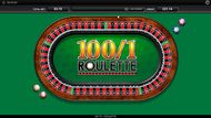 Inspired 100 To 1 Roulette Screenshot