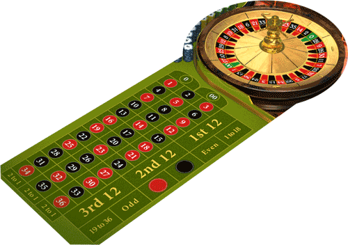 American Roulette Table Layout