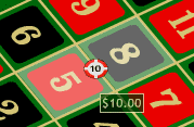 Mini Roulette - Street Bet
