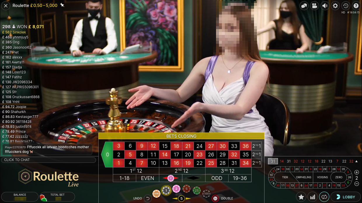 Online Roulette  Playing Roulette Online For Real Money