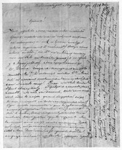 An example of a letter by Dostoevsky from 1838.