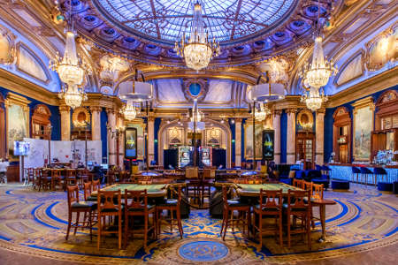 Monte Carlo roulette hall photo